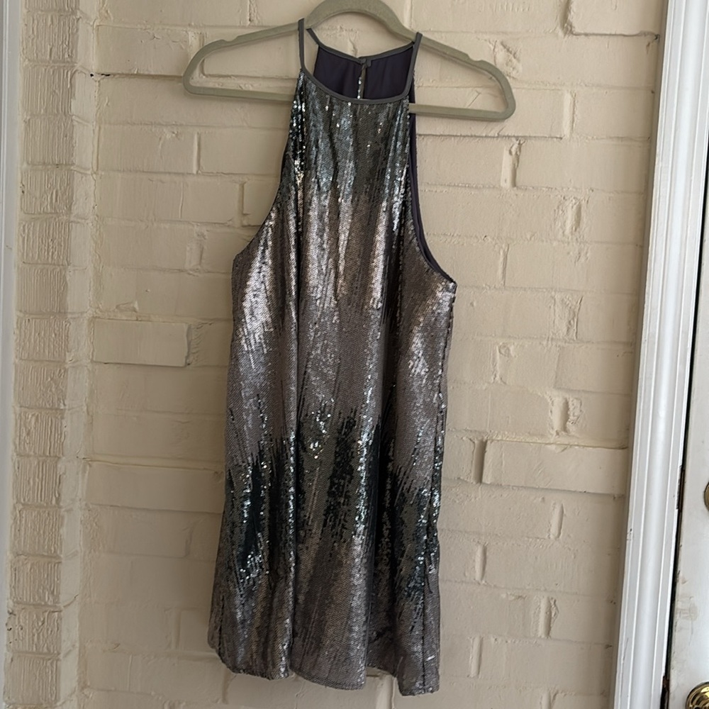 Show Me Your Mumu Sequin Halter Dress